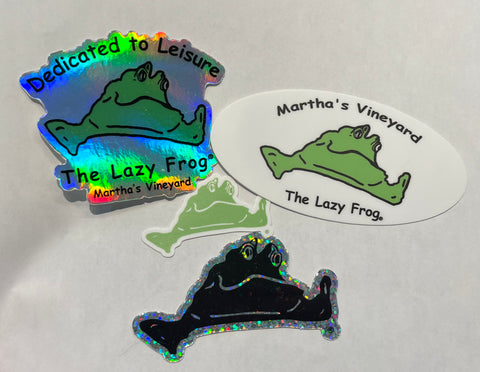 Lazy Frog Sticker Pack