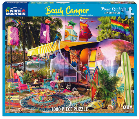 Puzzle Beach Camper