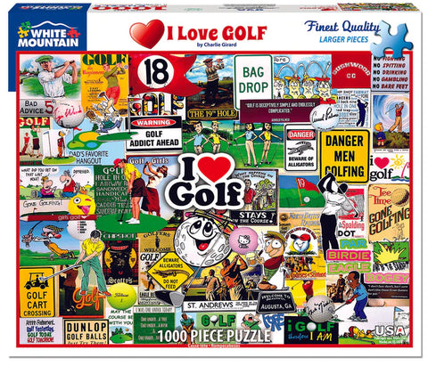 Puzzle I Love Golf