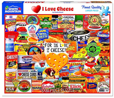 Puzzle I Love Cheese