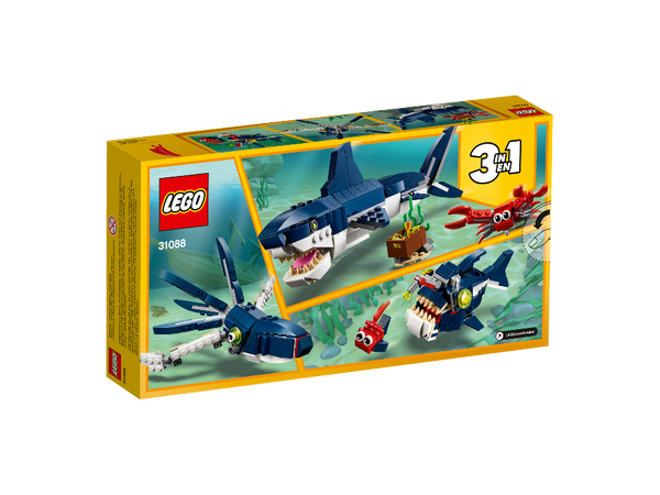 ドラパルト Lego 31088 Deep Sea Creatures – The Lazy Frog