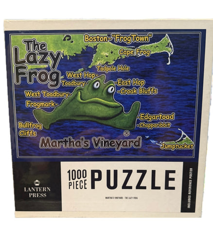 Puzzle Lazy Frog Map 1,000