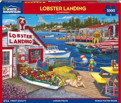 Puzzle Lobster Landing