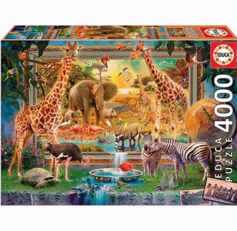 Puzzle Savanna Coming to Life