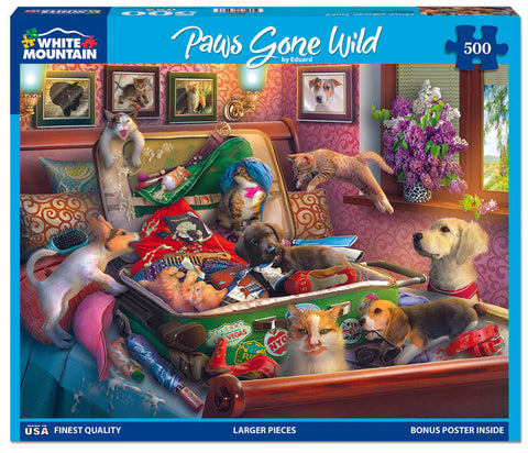 Puzzle Paws Gone Wild