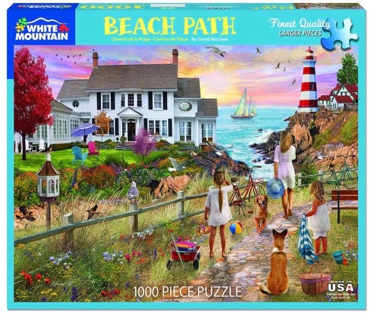 Puzzle Beach Path