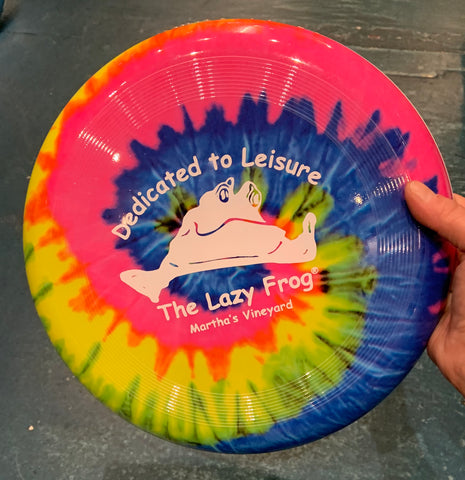 Lazy Frog Tie Dye Frisbee