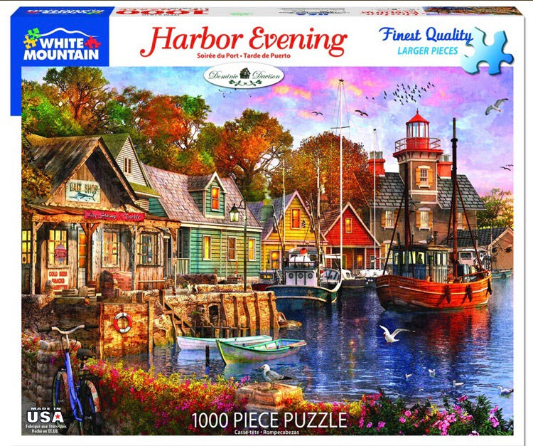Puzzle Harbor Evening