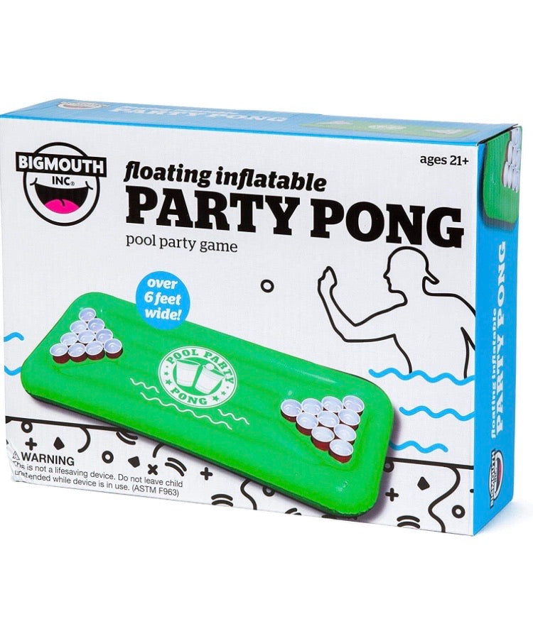 Bigmouth Party Pong Float